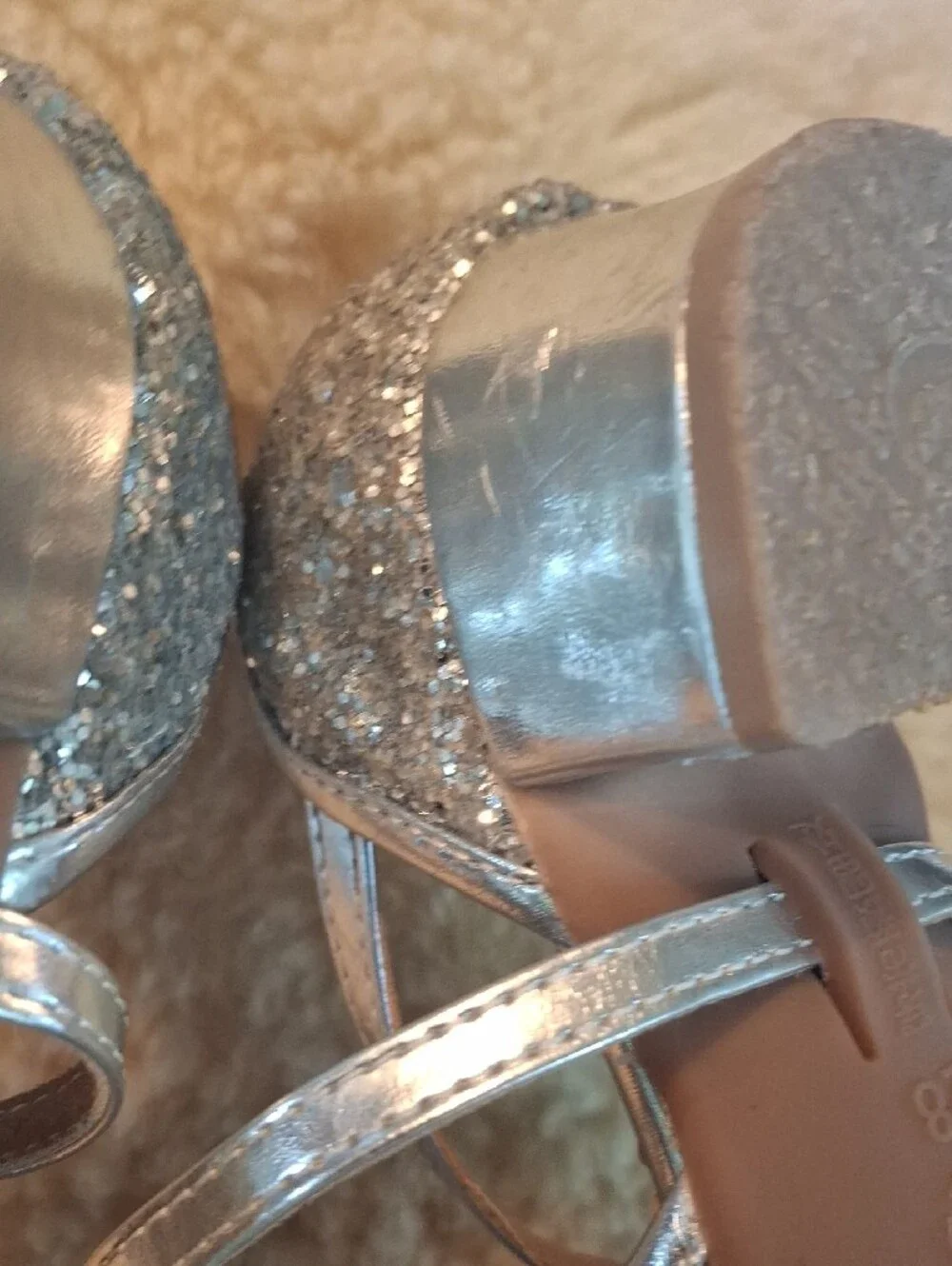 Abaowedding shiny silver